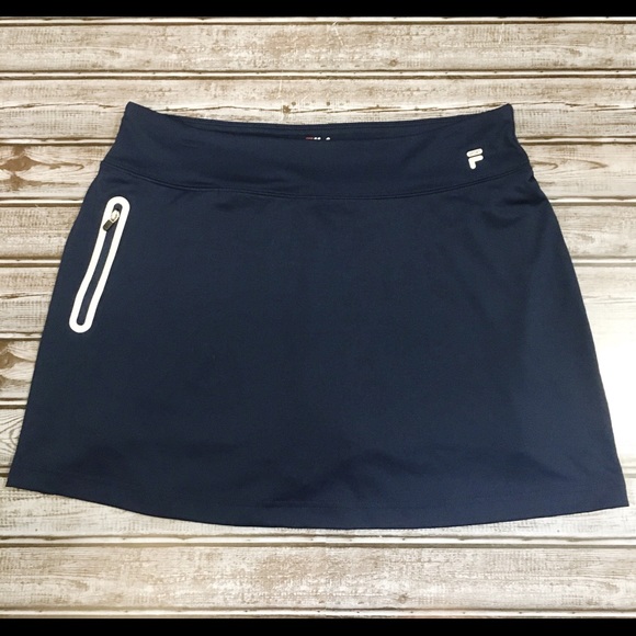 Fila Dresses & Skirts - FILA Tennis Skirt in Navy Size L NWOT